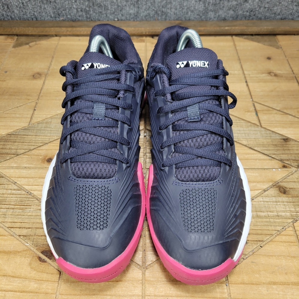 Yonex Power Cushion ECLIPSION 4 Clay Women's 9.5 Navy Pink Tennis Shoes Sports - Picture 3 of 14
